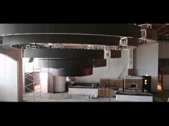 क्लब के लिए पेशेवर एल्यूमीनियम मिश्र धातु सर्कल प्रकाश विद्युत लिफ्ट ट्रस