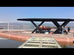 विभिन्न औद्योगिक अनुप्रयोगों के लिए अनुकूलन योग्य हाइड्रोलिक रोटरी लिफ्टिंग स्टेज प्लेटफॉर्म