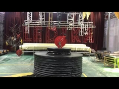 ब्लैक स्टील निर्माण के साथ भारी शुल्क घूर्णन और उठाने प्रणाली