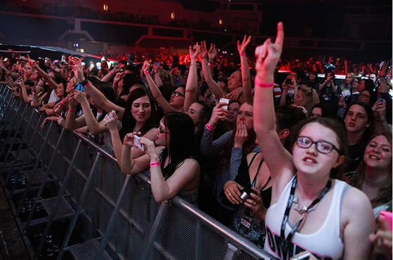 Concert Barricade Crowd Control Barrier Aluminum Stage Mojo Barrier