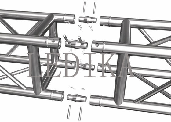 6061-T6 Aluminum Truss System For Lighting Audio Equipment Lighting Truss Spigot Truss