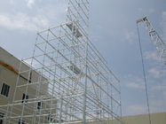 Customized Galvanized Metal Scaffolding For High Rise Layher Truss