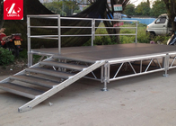 Water Resistant 4*4ft Aluminum Portable Stage for Concert