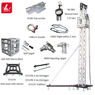 Durable Aluminum Spigot Truss With 5-10 Years Weather Resistance