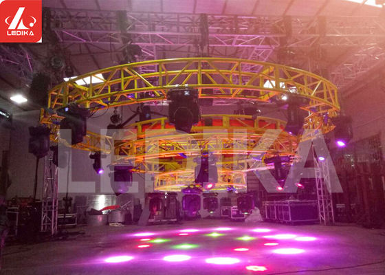 Outdoor Event Aluminum Lighting Bar circle Truss Square Box Truss Stage Truss