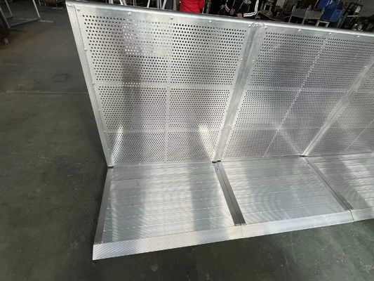 Professional And Safety Crowd Control Barricade Mojo Barrier For Concerts